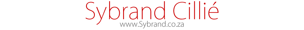Photographer – Sybrand Cillié logo